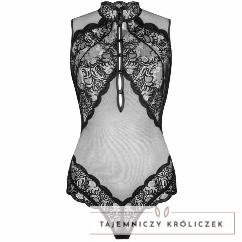 Livco Corsetti Sagen LC 90694 elegancki korpus z koronki czarny LIVCO CORSETTI