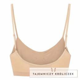 Bye Bra Biustonosz bezszwowy średnia kontrola beżowy XXL BYE BRA