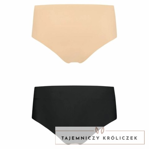 Bye Bra Invisible Highbrief 2 szt. majtki bezszwowe rozmiar S BYE BRA