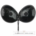 Bye Bra Round Lace-It B biustonosz samoprzylepny czarny bez ramiączek BYE BRA