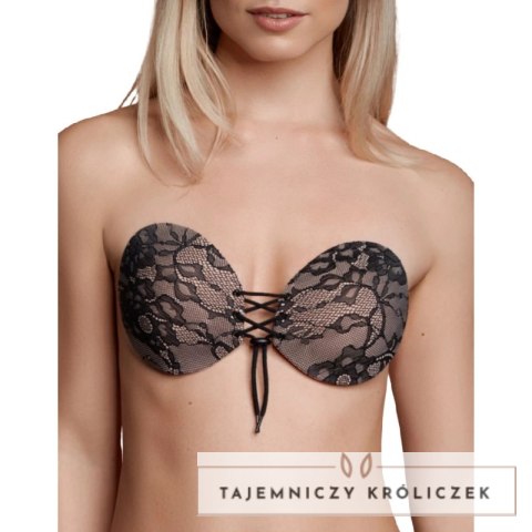 Bye Bra Round Lace-it C koronkowy biustonosz samoprzylepny bez ramiączek BYE BRA
