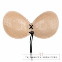 Bye Bra Round Lace-it C koronkowy biustonosz samoprzylepny bez ramiączek BYE BRA