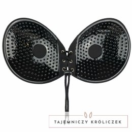 Bye Bra Round Lace-it biustonosz samoprzylepny czarny miseczka C BYE BRA