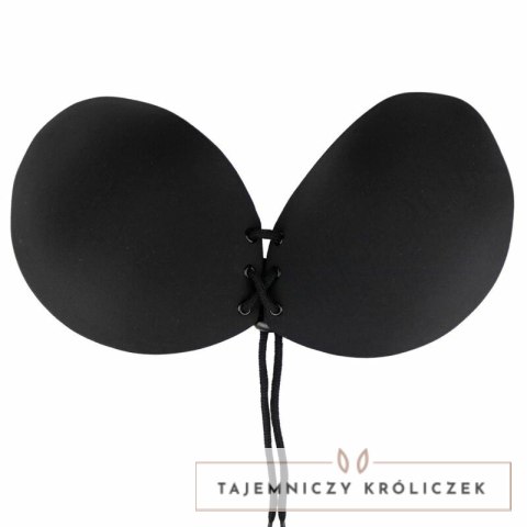 Bye Bra Round Lace-it biustonosz samoprzylepny czarny miseczka C BYE BRA