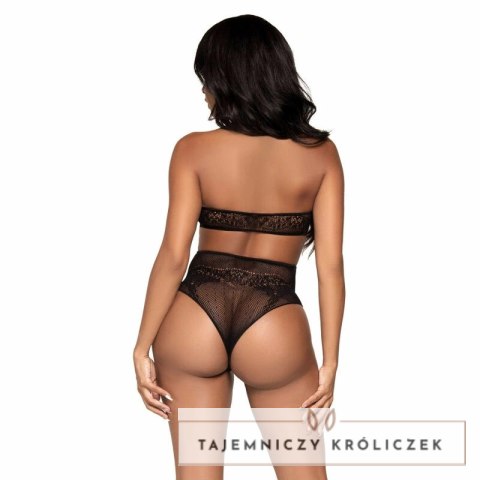 Leg Avenue komplet bielizny top siateczka i stringi, kabaretka, uniwersalny LEG AVENUE
