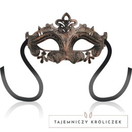 OHMAMA Miedziana maska wenecka na oczy z regulacją - stylowa elegancja OHMAMA