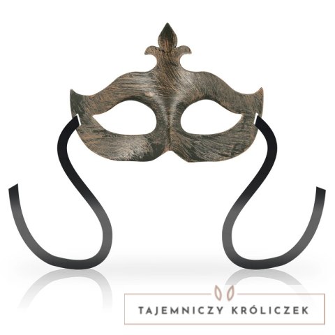 Ohmama Maski Fleur de Lis - Miedziana Maska Wenecka, Uniwersalna OHMAMA