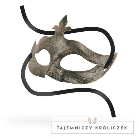 Ohmama Maski Fleur de Lis - Miedziana Maska Wenecka, Uniwersalna OHMAMA