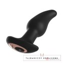 ANBIGUO Amadeus Plug z obrotami i pilotem WATCHME, silikonowy, 15.5 cm ANBIGUO