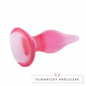 Baile Korek Analny Soft Touch Liliowy 14,2 cm z Przyssawką BAILE