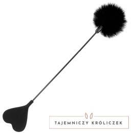 Darkness Czarny Bat Dwustronny z Piorkiem 40 cm DARKNESS