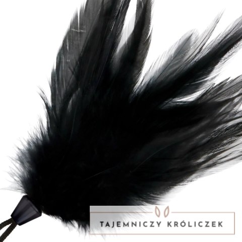 Darkness Czarny Długopis Stymulujący 17 cm - Akcesorium z Piorem DARKNESS