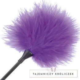 Darkness Liliowy Pioro Stymulujące 42cm - Akcesorium Zmysłowe z Uchwyt DARKNESS