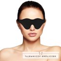 Darkness Mask - Czarna maska na oczy z regulowanym paskiem, PVC DARKNESS