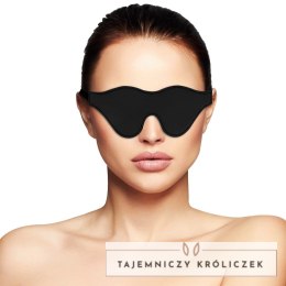 Darkness Mask - Czarna maska na oczy z regulowanym paskiem, PVC DARKNESS