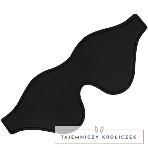 Darkness Mask - Czarna maska na oczy z regulowanym paskiem, PVC DARKNESS
