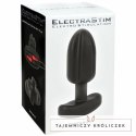 ElectraStim Tartarus Czteropolowy Korek Silikonowy Czarny Quadripolar ELECTRASTIM