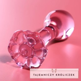 Ibiza Nebula Series Model 2 Szklany korek anatomiczny rożowy 11 cm NEBULA SERIES BY IBIZA
