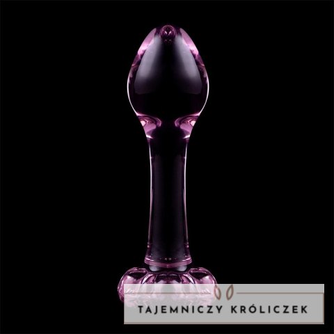 Ibiza Nebula Series Model 2 Szklany korek anatomiczny rożowy 11 cm NEBULA SERIES BY IBIZA