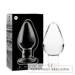 Ibiza Nebula Series Model 3 szklany korek anatomiczny 11 cm transparentny NEBULA SERIES BY IBIZA