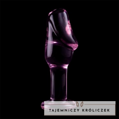 Ibiza Nebula Series Model 6 szklany korek anatomiczny rożowy 12,5 cm NEBULA SERIES BY IBIZA