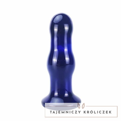 TOYJOY Gleaming - Szklana zatyczka z wibracją, 5 trybow, przezroczysta TOYJOY