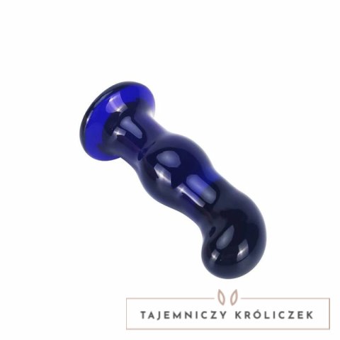 TOYJOY Gleaming - Szklana zatyczka z wibracją, 5 trybow, przezroczysta TOYJOY