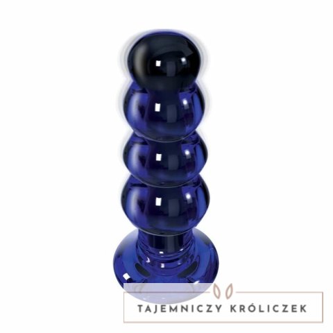 TOYJOY Radiant Glass korek intymny szklany z funkcją wibracji 5 trybow TOYJOY