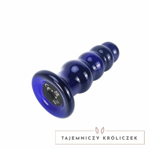 TOYJOY Radiant Glass korek intymny szklany z funkcją wibracji 5 trybow TOYJOY