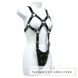 ZADO Leather Body - uprząż skorzana damska, regulowana S-XL LEATHER BODY