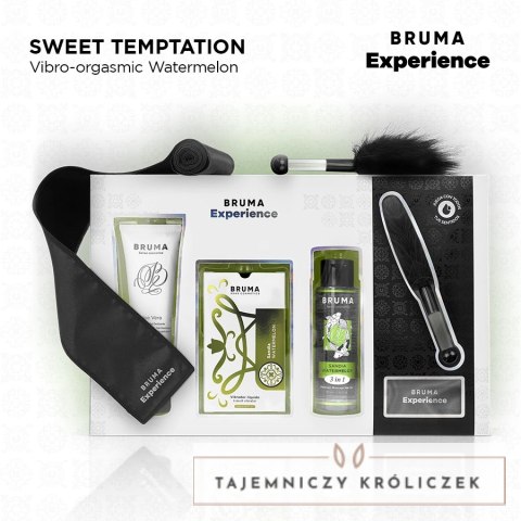 BRUMA Xperience Zestaw Arbuzowy - Komplet Intymny z Wibratorem i Olejkiem BRUMA