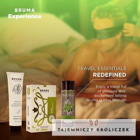 BRUMA Xperience Zestaw Arbuzowy - Komplet Intymny z Wibratorem i Olejkiem BRUMA