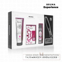 BRUMA Xperience Zestaw Rożowy - Komplet Intymny z Lubrykantem i Olejkiem BRUMA