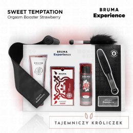 BRUMA Xperience Zestaw Truskawkowy - Żel Ultra Slip i Akcesoria Relaksacyjne BRUMA