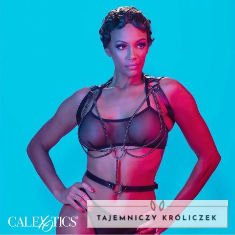 CalExotics Euphoria Halter Uprząż Multichain Premium Vegan Leather CALEXOTICS