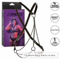 CalExotics Euphoria MultiChain Harness - uprząż premium z łańcuchami, czarna CALEXOTICS