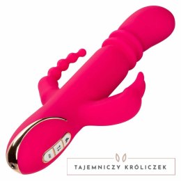 CalExotics Jack Rabbit Triple Fantasy Pink - system podgrzewania, 3 strefy CALEXOTICS