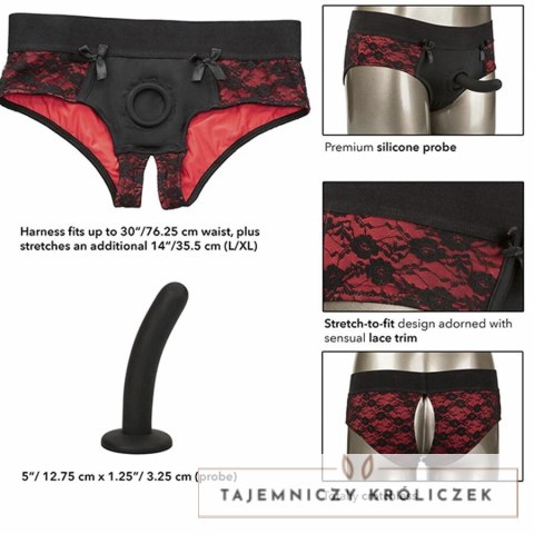 CalExotics Scandal Majtki z Uchwytem i Sondą Silikonową L/XL CALEXOTICS
