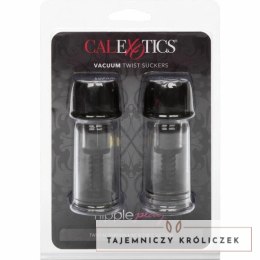 CalExotics Vacuum Twist system podciśnienia do stymulacji piersi czarny 2 szt. CALEXOTICS