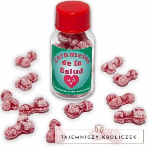 Diablo Picante - Zestaw 12 owocowych cukierkow truskawka-wiśnia DIABLO