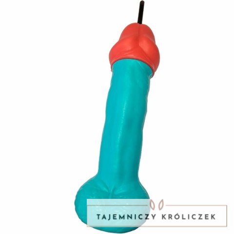 Diablo Picante niebieski kubek plastikowy - oryginalny design, 350 ml DIABLO