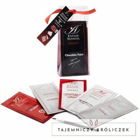 Extase Sensual Zestaw Masujących Olejkow i Kremow Kieszonkowych 6x10ml EXTASE SENSUEL