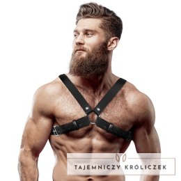Fetish Submissive Attitude Uprząż Męska Bulldog Regulowana Eco Skora FETISH SUBMISSIVE