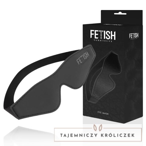 Fetish Submissive Maska z wegańskiej skory z neoprenową podszewką FETISH SUBMISSIVE