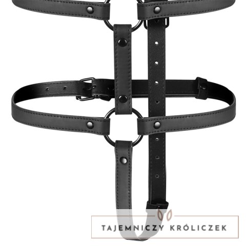 Fetish Submissive Regulowana Uprząż Tułowia i Ramion Vegan Leather FETISH SUBMISSIVE