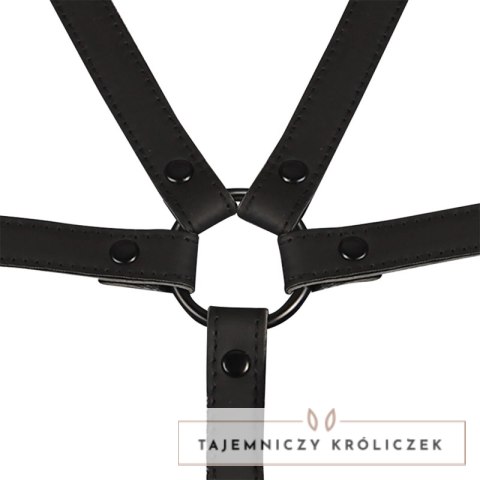 Fetish Submissive Regulowana Uprząż Tułowia i Ramion Vegan Leather FETISH SUBMISSIVE