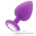 Intense SHELKI L korek anatomiczny lilac silikon medyczny L INTENSE