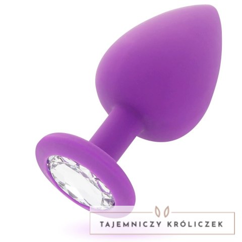 Intense SHELKI L korek anatomiczny lilac silikon medyczny L INTENSE