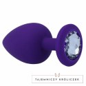 Intense SHELKI L korek anatomiczny lilac silikon medyczny L INTENSE