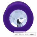 Intense SHELKI M korek anatomiczny silikonowy liliowy 8 cm INTENSE